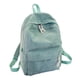 thumbnail image 4 of Qarigey a rayas Universidad al aire libre Gran capacidad escolar sólida Mujer Pana Moda de viaje Estudiantes Adultos Mochilas Verde claro Qarigey AP006921-05, 4 of 6