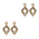 thumbnail image 1 of Pendientes retro occidentales sweethay joyería bohemio geométrico estilo rombo, 1 of 6