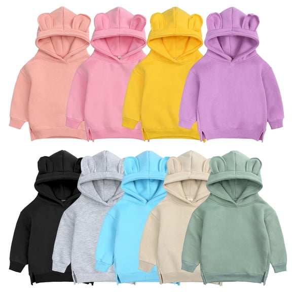CAIXIA Toddler Lightweight Hoodie Sweatshirt, Kids Boys Girls Sports Long Sleeve Pullover Tops