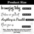 thumbnail image 5 of Large Inspirational Quote Wall Decals, Removable Positive Saying Lettering Stickers, Motivational Word Peel and Stick for Classroom Home Living Room Bedroom Office DIY Art Decor, 5 of 7