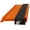 Orange-10”, variant on 5"Contour Gauge Irregular Profile Duplicator for Woodworking Shape Tracing Template Measuring Tool Profile Jig Guide Pipe Tile Frame Gauge Metal Welding Fabrication Silhouette Extraction Measure