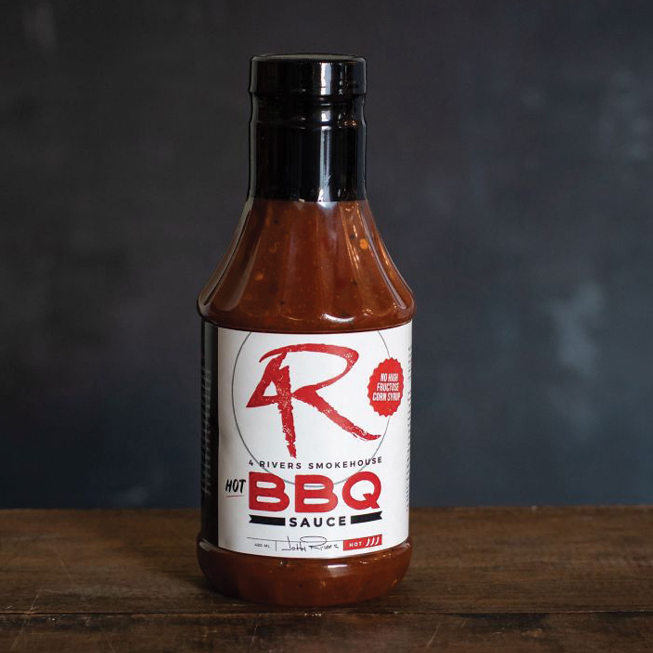 (2 pack) 4 Rivers Hot BBQ Sauce - 16 fl oz