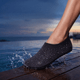 thumbnail image 2 of Stepedia Women's Water Shoes Rhinestone Aqua Socks Quick Dry Beach Swim Shoes for Pool Diving Boating Yoga, 2 of 7