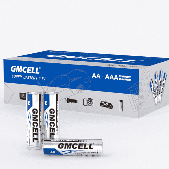 GMCELL AAA & AA General Purpose Battery Set, 112 Count, New