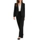thumbnail image 2 of BLAZERS CHIC INSPIRADORES para Mujeres Casual de Negocios con Un Botón, Manga Larga, Chaquetas de Oficina con Almohadillas en los Hombros, XL Negro, 2 of 6