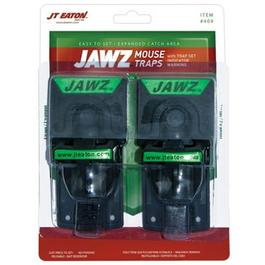 JT Eaton 409 Jawz Mouse Trap, Pack/2