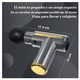 thumbnail image 4 of Pistola De Masaje Lab.g Muscular Masajeador Portátil Gris, 4 of 5