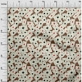 thumbnail image 3 of oneOone Cotton Poplin Brown Fabric Poker Card Craft Projects Decor Fabric Printed By The Yard 42 Inch Wide, 3 of 5