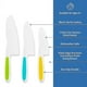thumbnail image 2 of Kids Safe Plastic Nylon Knife,3-piece Kid Friendly Knives, 2 of 4
