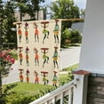 thumbnail image 5 of Easygdp African Women Garden Flag Yard Flag Welcome Flag, Double-Sided, Weather Resistant for Outdoor Decor - 28"x40", 5 of 9