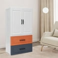 Loyalheartdy Portable Dresser, Plastic Drawers, Clothes Storage
