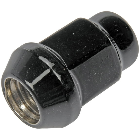 Dorman 711-305A Wheel Lug Nut for Specific Models, Black Chrome (Pack of 4)