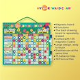 thumbnail image 2 of VONKY Tableau de Récompense Magnétique pour Enfants Calendrier Grand Magnétique avec Marqueurs Étoiles et Comportements, 2 of 6