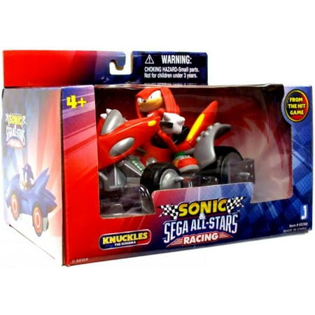 Knuckle Breaker - Knuckles with Land Breaker ATV Figure Vehicle Sonic The Hedgehog