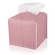 thumbnail image 1 of Titular de tejido de cuero PU Estuche de tejido facial cuadrado Dispensador organizador de papel facial para baño MFZFUKR BST3018169-3, 1 of 5