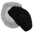 thumbnail image 5 of 2-Pack Universal Toilet Tank Lid Covers with Elastic Edge, Soft Washable Polyester Bathroom Decor Protector, 5 of 7