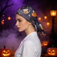 thumbnail image 5 of Scrub Caps Women Nurse Surgical Hat with Buttons | Adjustable Bouffant Hats Working Cap Ponytail Tie Back, 5 of 6