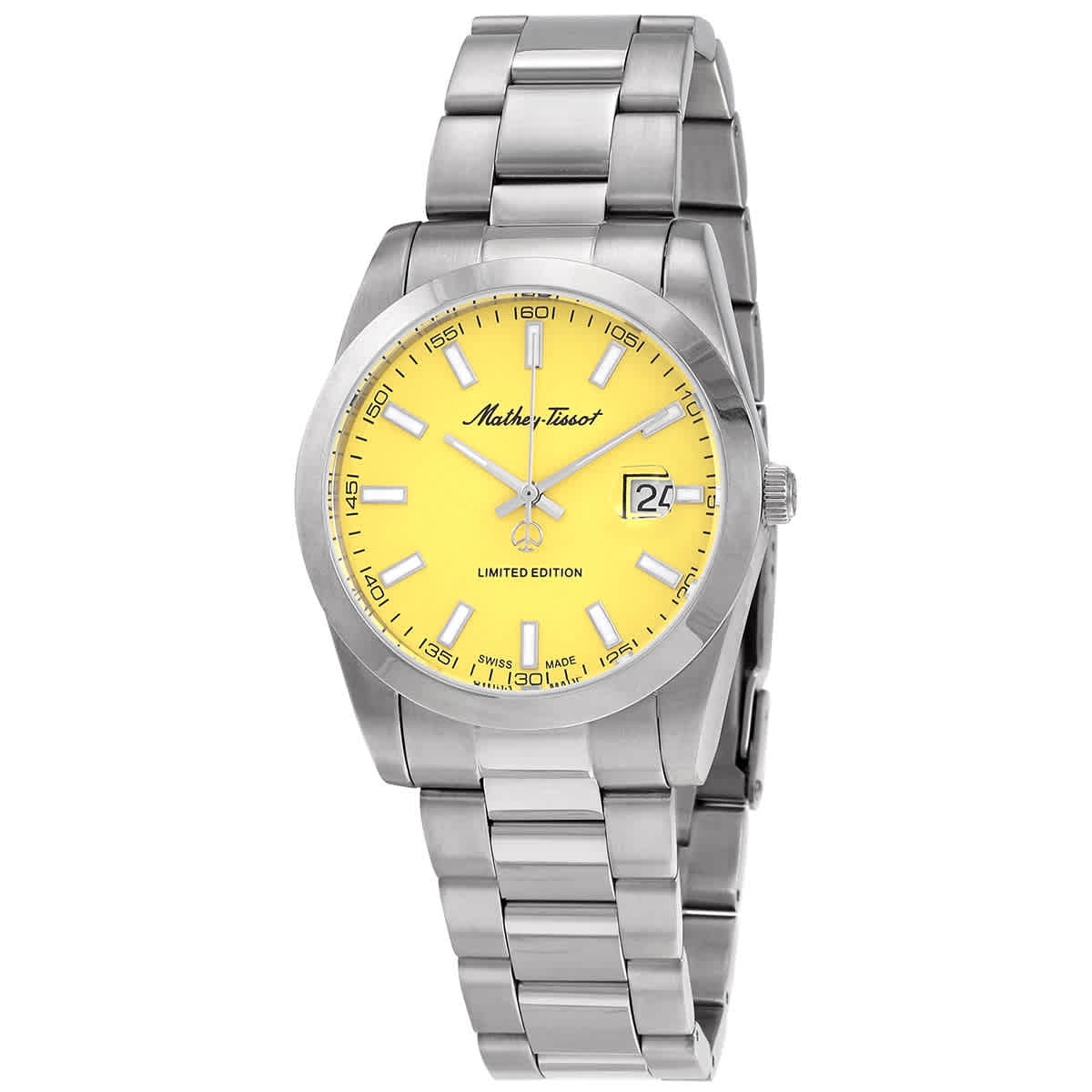 Mathey-Tissot City Metal White Dial Men