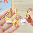 thumbnail image 4 of Fashion Bag Accessories Girlfriends Gift Student Schoolbag Hangings Resin Handbag Decoration Cute Keychain Cartoon Hanging Ornament Bag Pendant Bag Keyring A, 4 of 8