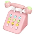thumbnail image 2 of CHUANK Rotary Phone Toy - Retro Style Hand-eye Coordination Wear Resistant Single Line Emergency Desk Phone, 2 of 8