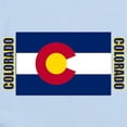 thumbnail image 2 of CafePress - Colorado Flag Body Suit - Baby Light Bodysuit, Size Newborn - 24 Months, 2 of 4