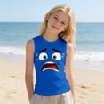thumbnail image 4 of WOYY Boys Cool Cartoon Tank Top Summer Casual Breathable Sleeveless Top for Kids, Sizes 2-11, 4 of 5