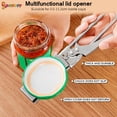 Spencer Adjustable Jar & Bottle Opener Multifunctional Stainless Steel