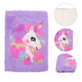 thumbnail image 4 of Shisuyan Rectangular Notepad Plush Cover Purple 1Pack 8.5x5.9x0.8in, 4 of 8
