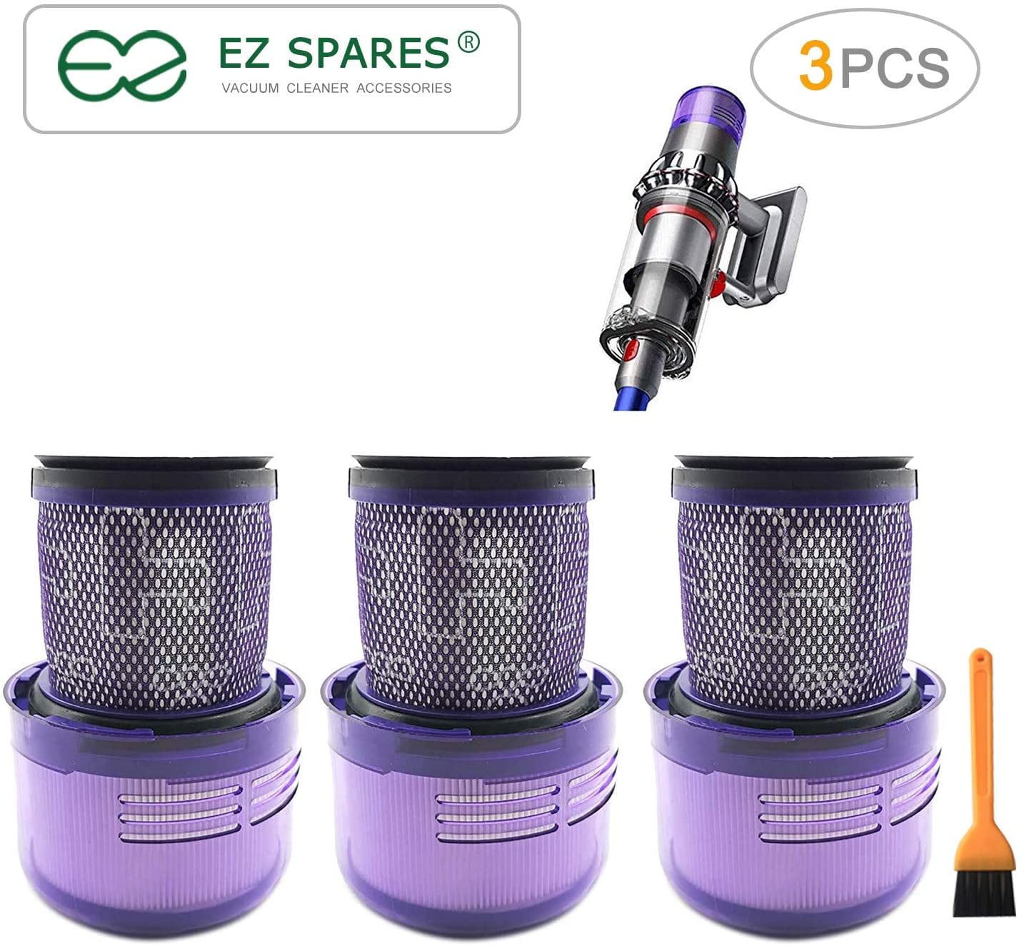 EZ SPARES Replacements Hepa for Dyson V11,Torque Drive Cordless Stick