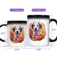 thumbnail image 4 of Welcome Spring Summer Dalmatian Portrait Flower Blue Sky Heat Color Changing Mug Dog Lover Magic Coffee Mug - 12001, 4 of 4