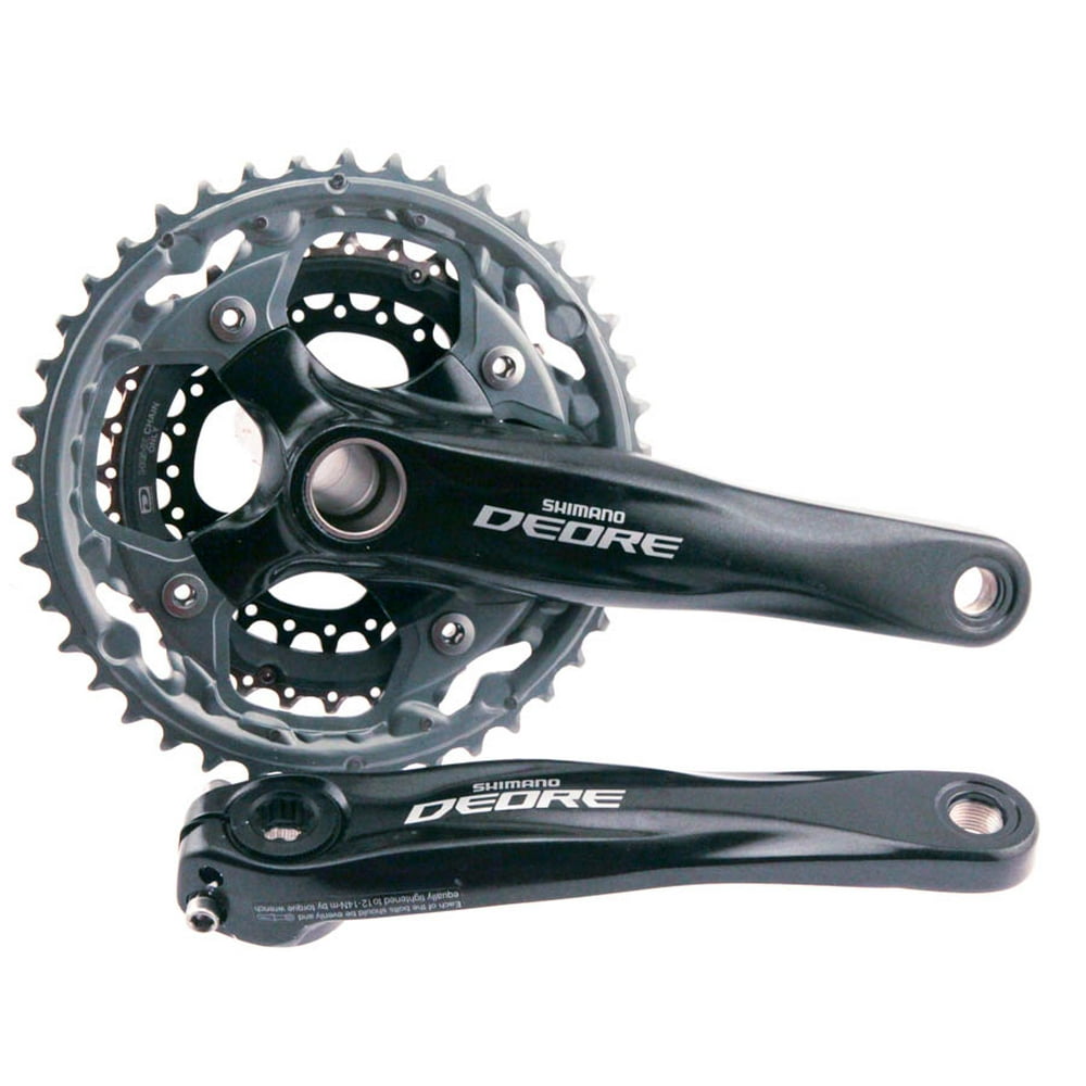 SHIMANO DEORE Crankset FCM59010 170mm 42/32/24t Hollowtech II MTB Bike NEW
