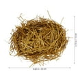 thumbnail image 2 of SHOWERORO Raffia Tissue Golden Raffia Paper Shreds Scene Decoration For Special Occasions 1Pcs, 2 of 6