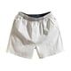 thumbnail image 1 of Pantalones Cortos para Hombre Cintura Elástica con Bolsillos, Ejercicio Suelto de Color Sólido para la Playa, Al Aire Libre Y el Uso Diario, 1 of 5