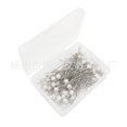 thumbnail image 2 of 100 Pieces Clothes DIY Sewing Head Pin Jewellery Garment Knitting Tool Making Garment Knitting Tool Dressmaking Stitching for Home Professional, 2 of 8