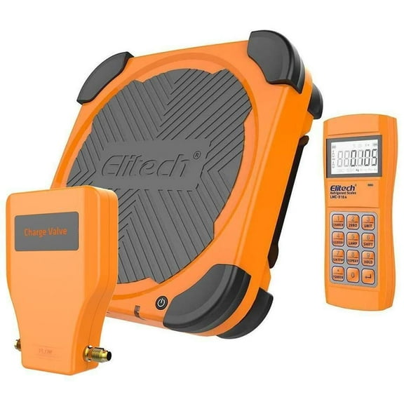 Elitech LMC-310A Wireless Refrigerant Electronic Charging Scale with Solenoid 330 Lbs