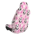 thumbnail image 2 of Wukai Funny Panda Draws A Heart Full Set Car Seat Covers with Soft Padding Universal Auto Front Seats Protector and Cushion Mat, 2 of 5