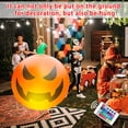 thumbnail image 5 of Vikakiooze Halloween Party Favors Inflatable Halloween Ball-border Exclusively For Halloween Decoration Remote Control Luminous Inflatable Lantern Ball, 5 of 9