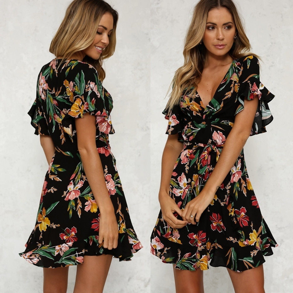 floral summer attire