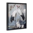 thumbnail image 3 of Stupell Industries Shore Line Magic Cranes Black Framed Floater Canvas Wall Art design by Steve Hunziker, 31 x 25, 3 of 9