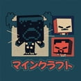 thumbnail image 1 of Minecraft Chibi Canvas Print, 1 of 1