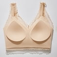 thumbnail image 5 of Lace Bra for Women Unpadded Unlined Wireless Bra V Neck Everyday Lingerie Bralettes, 5 of 9