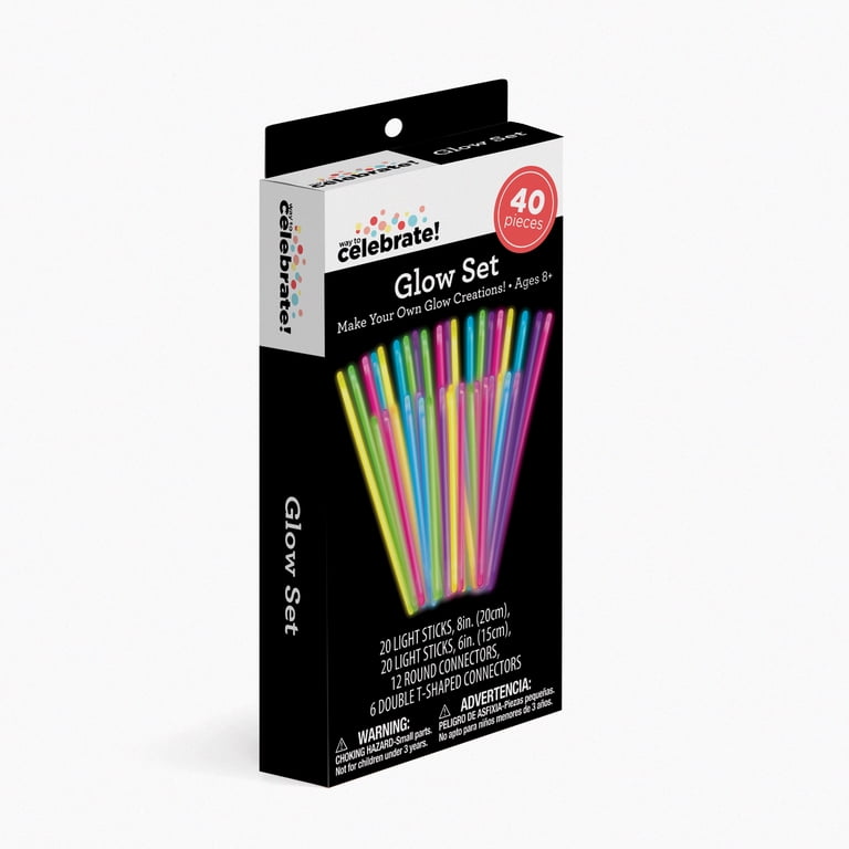 40 piece Make Your Own Glow Creations Glow Set, by Way To