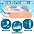 thumbnail image 3 of Qucyy School Nurse Band-Aid 3 Inch Band-Aid Travel First Aid Kit 3000 Pieces 3/4, 3 of 5