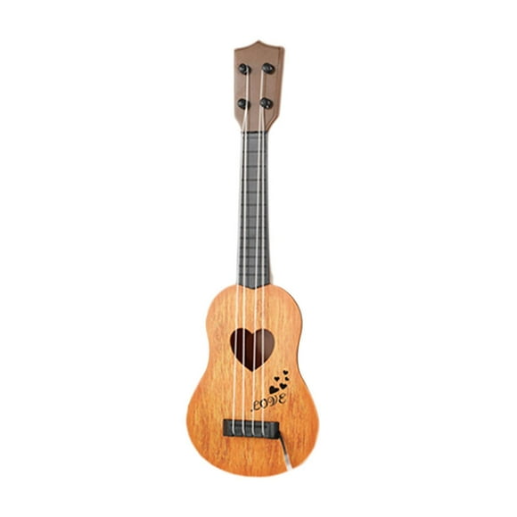 Niños Ukulele para niños Guitarra Musical Toy de color aleatorio Tuning portátil Ajustable 4 cuerdas Guitarra para niños Regalo para niños