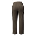 thumbnail image 5 of Womens Pants Women'S Casual Solid Cotton And With Pocket Long Travel pants, 5 of 5
