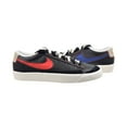 thumbnail image 2 of Nike Blazer Low 77 Premium 'Removable Swoosh' Men's Shoes Black-Deep Royal Blue dh4370-001, 2 of 6