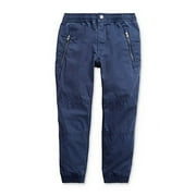 Polo Ralph Lauren NAVY Boys Solid Jogger Pants, US Large (14-16)