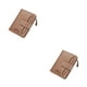 thumbnail image 1 of Jumpingount Baellerry Hombre Monedero Cartera de cuero Titular de la tarjeta de crédito Dinero Compartimiento en efectivo Carteras Marido Regalos Caqui 2piezas, 1 of 6