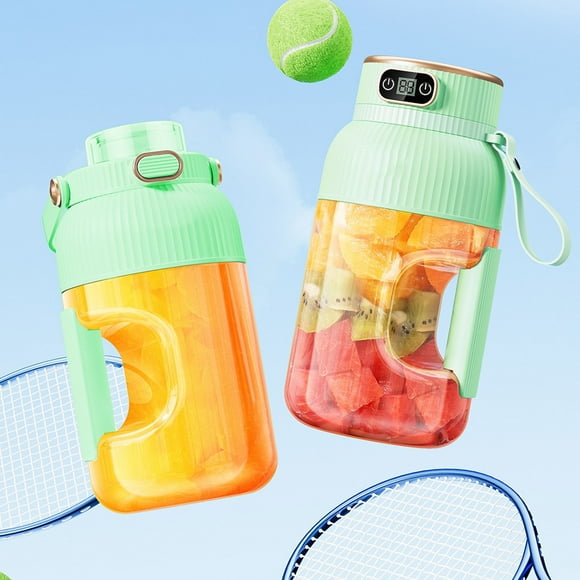Oefntac Juicer Juicer Machines Portable Blender Bullet Blender Blenders Personal Blender Shakes Smoothies Leakproof-Lid Sip Spout Kitchen USB Rechargeable Wal-mart