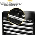 thumbnail image 3 of Olympia Tools 26-Inch Portable Metal Tool Chest with Drawers, Lockable Garage Toolbox Organizer, 3 of 9